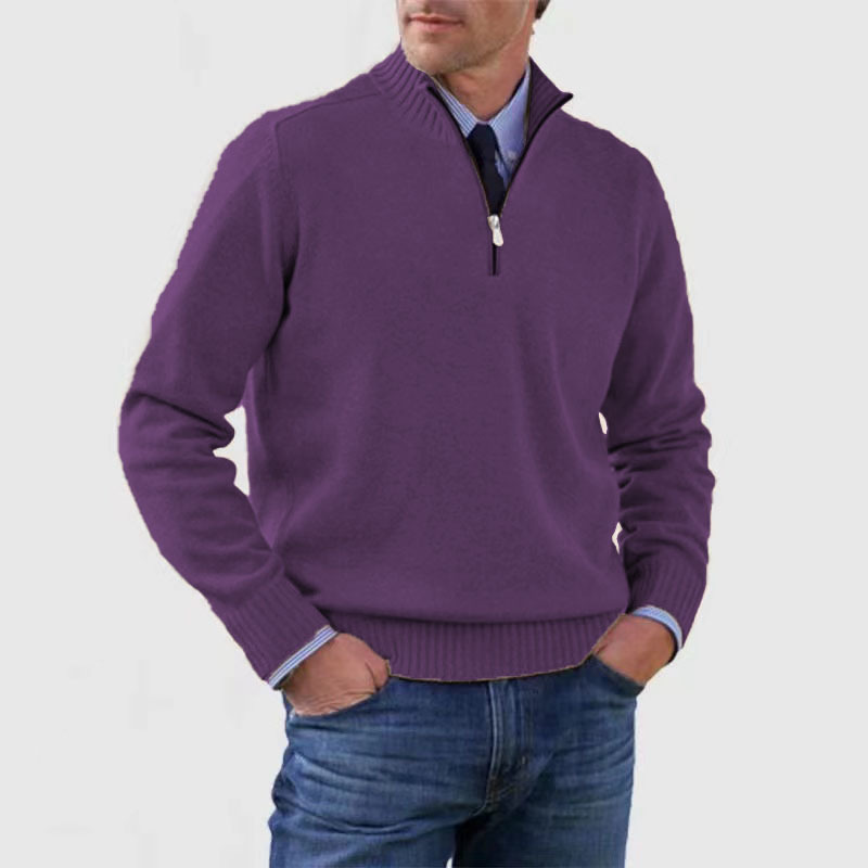 Herentrui met Halve Rits – Comfortabel, Warm & Stijlvol