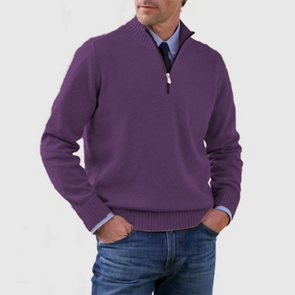 Herentrui met Halve Rits – Comfortabel, Warm & Stijlvol