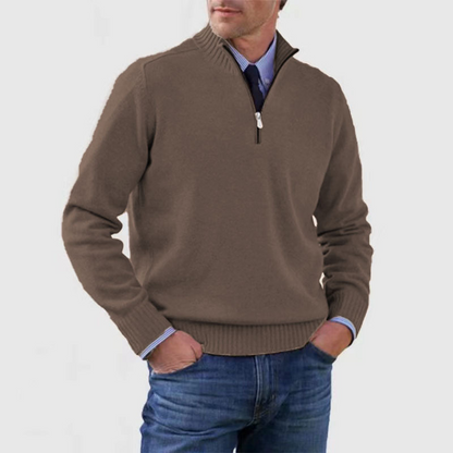 Herentrui met Halve Rits – Comfortabel, Warm & Stijlvol
