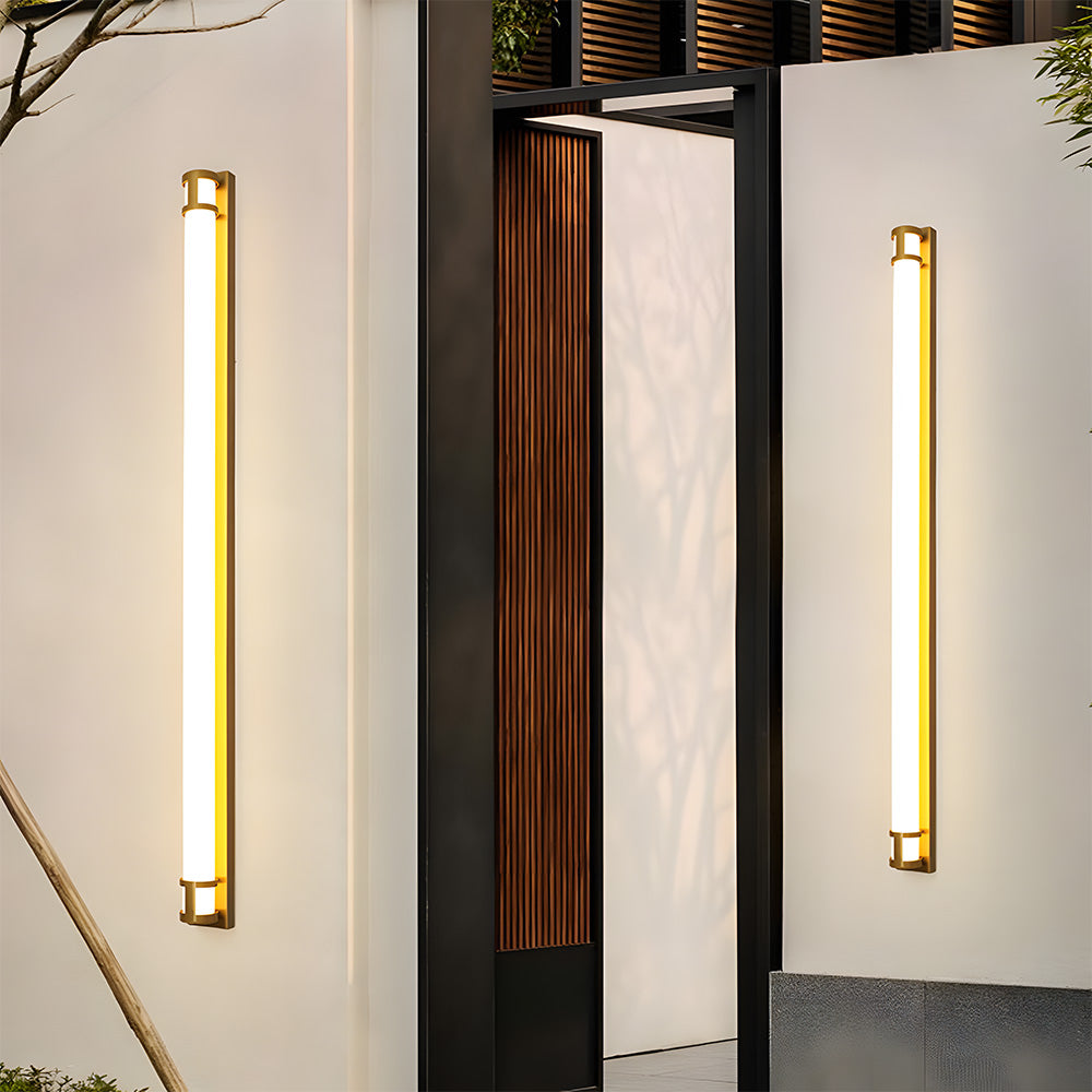 Wasserdichte LED Außenwandleuchten – IP65 Lange Beleuchtung für Garten und Villa