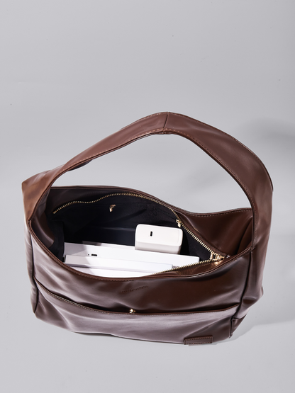 Elegante vegane Ledertasche – Geräumig, stilvoll & nachhaltig für jeden Tag