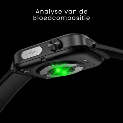 GlucoCare SOS - met SOS-functie incl. valdetectie & gecertificeerde bloedsuikermeting (2025) - Origineel