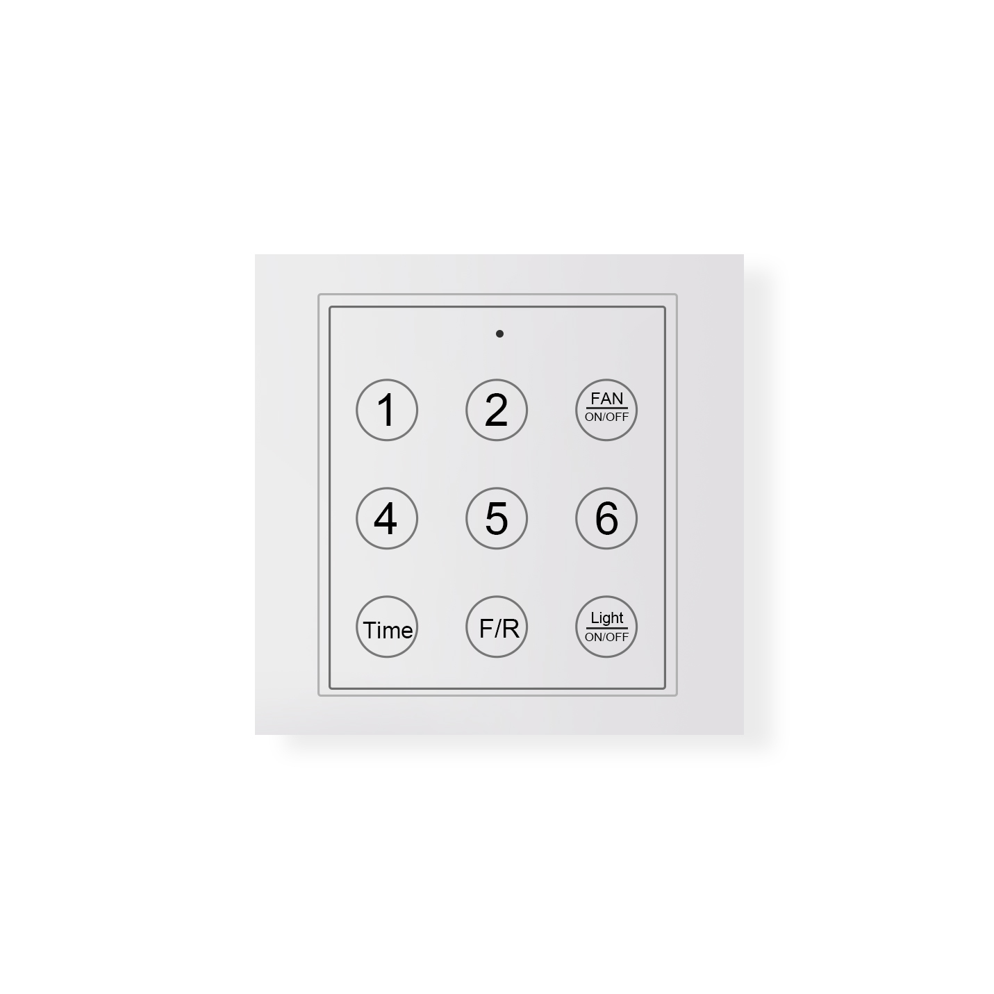 Noordse Houten Plafondventilator met LED