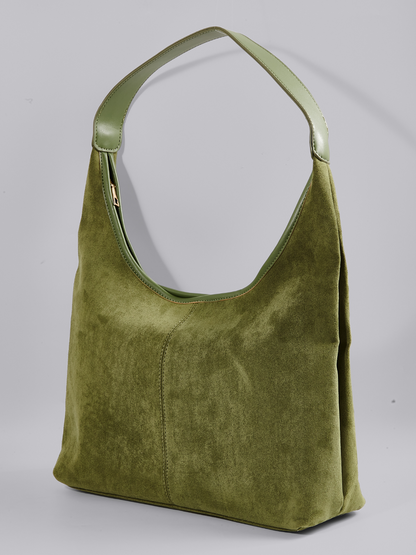 Halfronde Vegan Leren Tote Tas – Stijlvol, Praktisch & Duurzaam