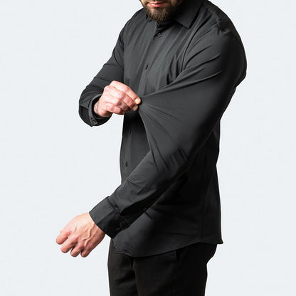 Heren Stretch Overhemd – Strijkvrij & Ultiem Comfort