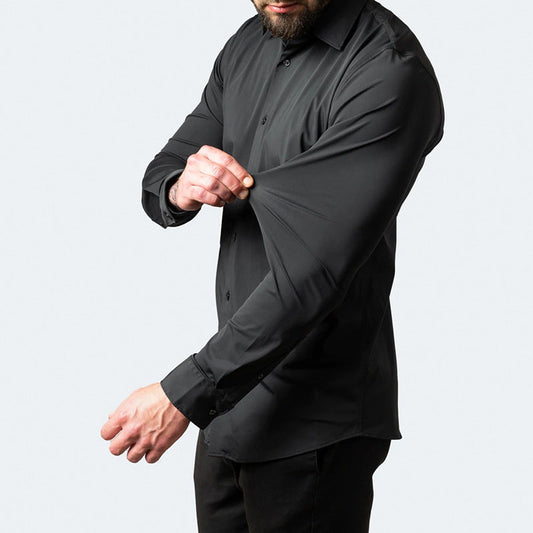 Heren Stretch Overhemd – Strijkvrij & Ultiem Comfort