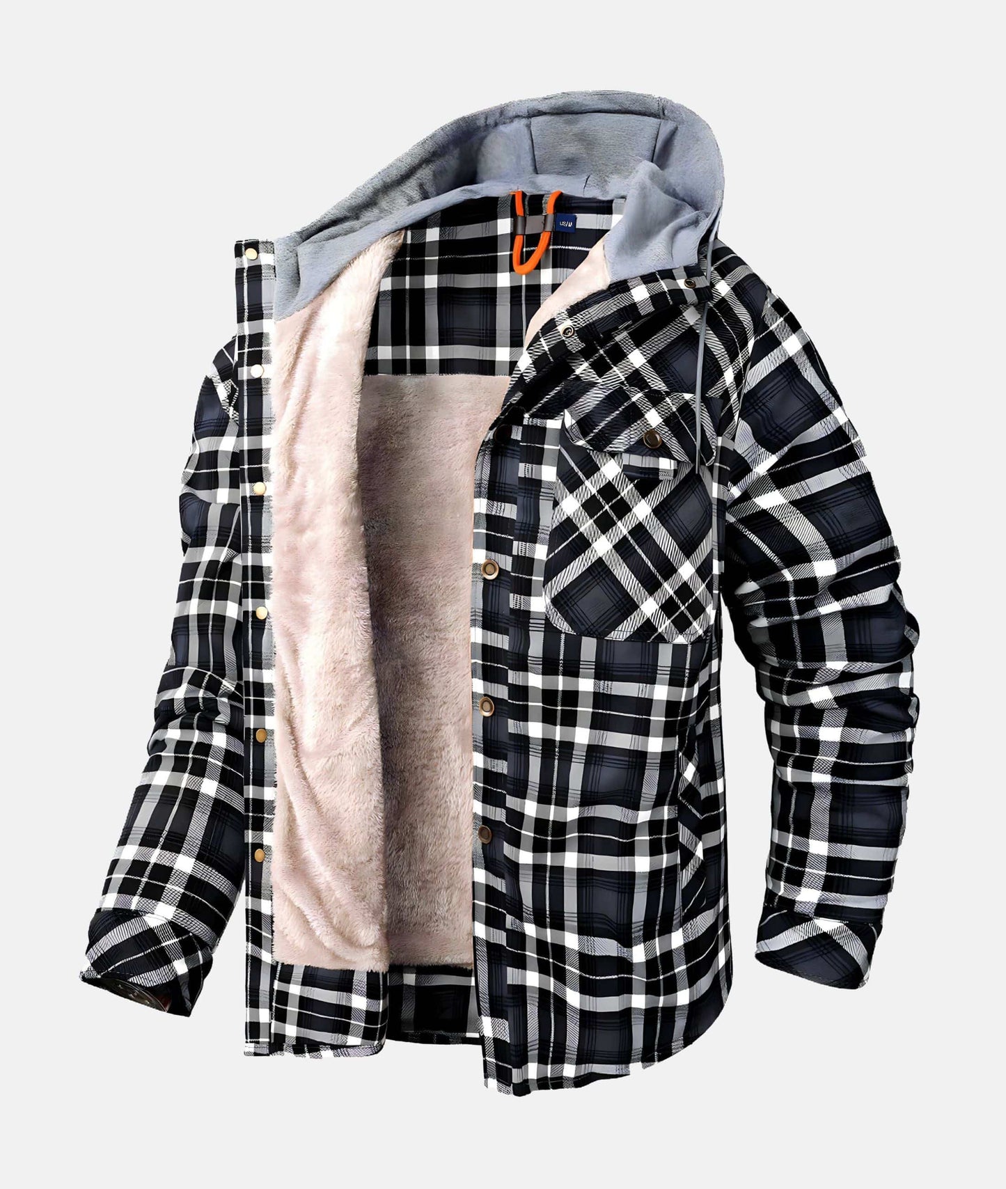 Geruite Flanellen Herenjas – Casual & Modern voor de Winter
