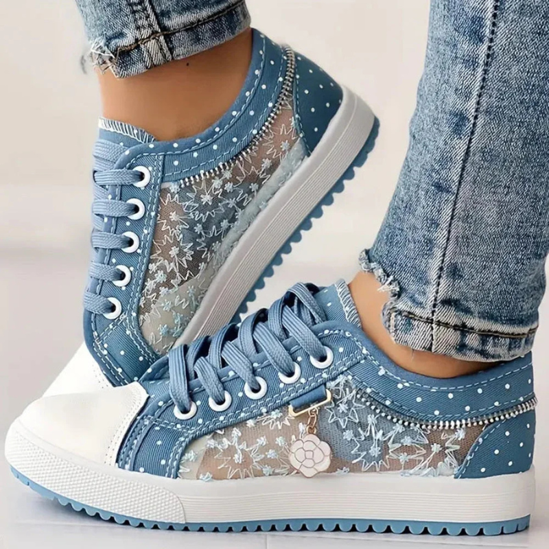 Caro | Comfortabele Wandelschoenen Dames met Brede Pasvorm