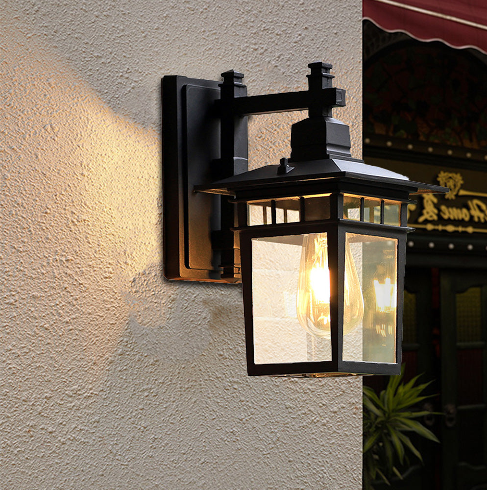 IP44 Rustieke Vintage Buitenlamp – Aluminium Wandlamp met Klassieke Uitstraling