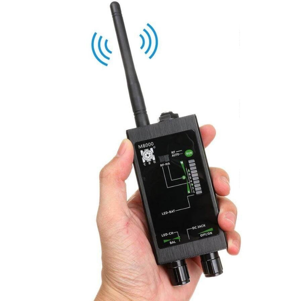LEKEFETO Verborgen cameradetector: draagbare RF-signaaldetector met
