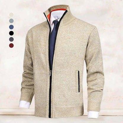 Elegante Herenvest van Zachte Stof – Ideaal voor Elk Seizoen