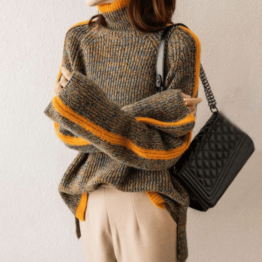 Gestrickter Damenrollkragenpullover – Warm, stilvoll & bequem für jeden Anlass