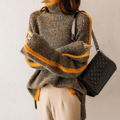 Gestrickter Damenrollkragenpullover – Warm, stilvoll & bequem für jeden Anlass