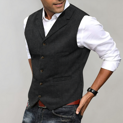 Elegante Heren Gilet - Stijlvolle & Duurzame Herenvest