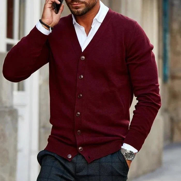 Heren Vest van Katoen in Casual Stijl – Comfortabel & Tijdloos