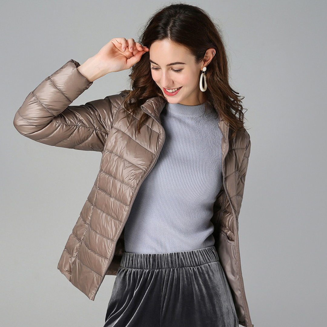 Dames Donsjas – Lichtgewicht, Warm & Waterafstotend Design