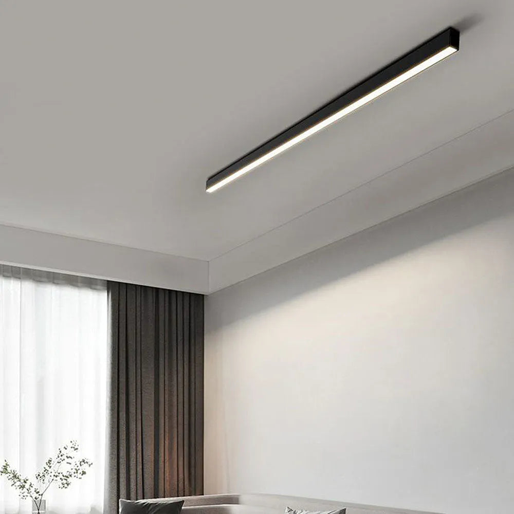 Moderne Minimalistische LED Plafondlamp – Langwerpig Design voor Woonkamer en Slaapkamer
