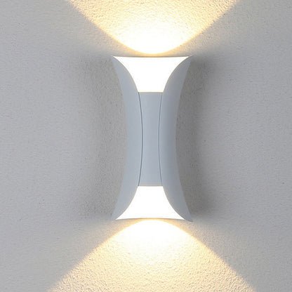 Waterdichte Buiten LED Wandlamp – IP65 Aluminium & Glas – Moderne Gevelverlichting voor Tuin & Gang