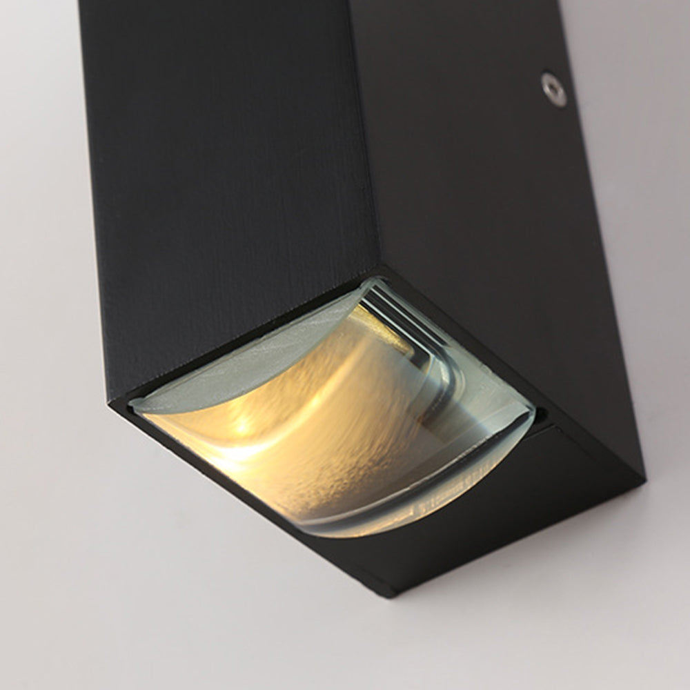 IP65 Industriële Aluminium Zwarte LED Buitenwandlampen