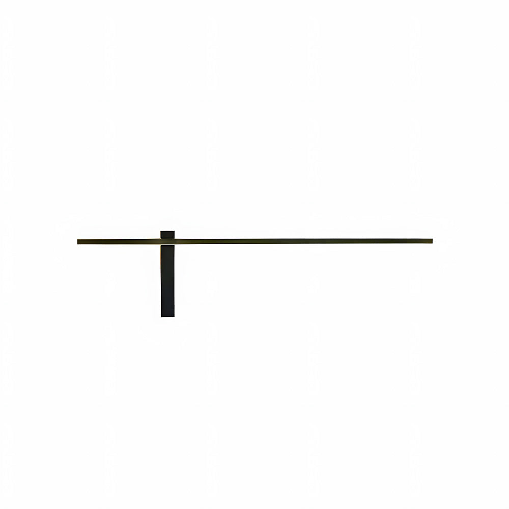 IP54 Modern Long Strip Entrance Black Outdoor LED Wall Lights