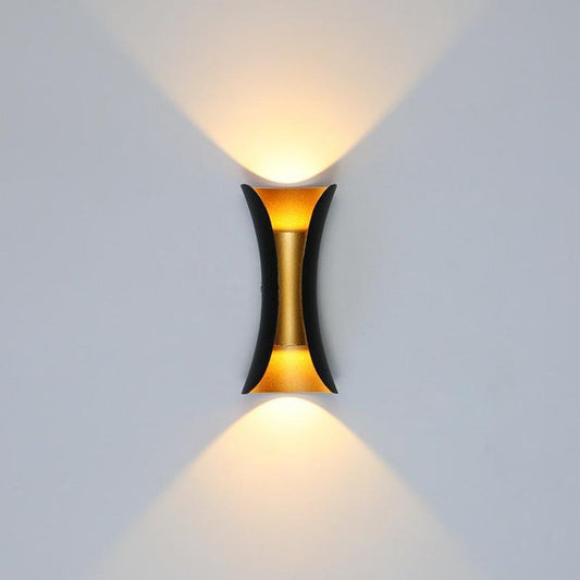Waterdichte Buiten LED Wandlamp – IP65 Aluminium & Glas – Moderne Gevelverlichting voor Tuin & Gang