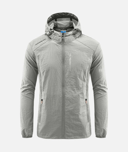 Ultralichte Herenjas met Capuchon – Zomerjack van Polyester