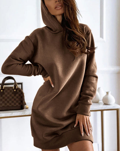 Elegante Katoenen Dames Hoodie met Rits – Ideaal voor Casual Dagen