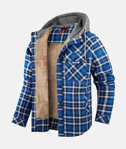Geruite Flanellen Herenjas – Casual & Modern voor de Winter