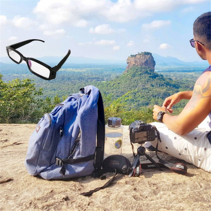 Bril met Verborgen 4K Camera en Video-opname