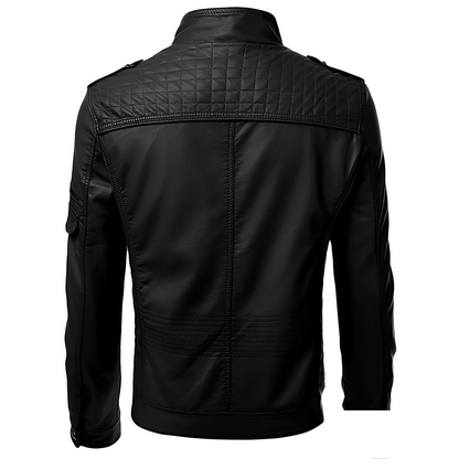 Luxe Leren Herenjack – Tijdloos & Comfortabel