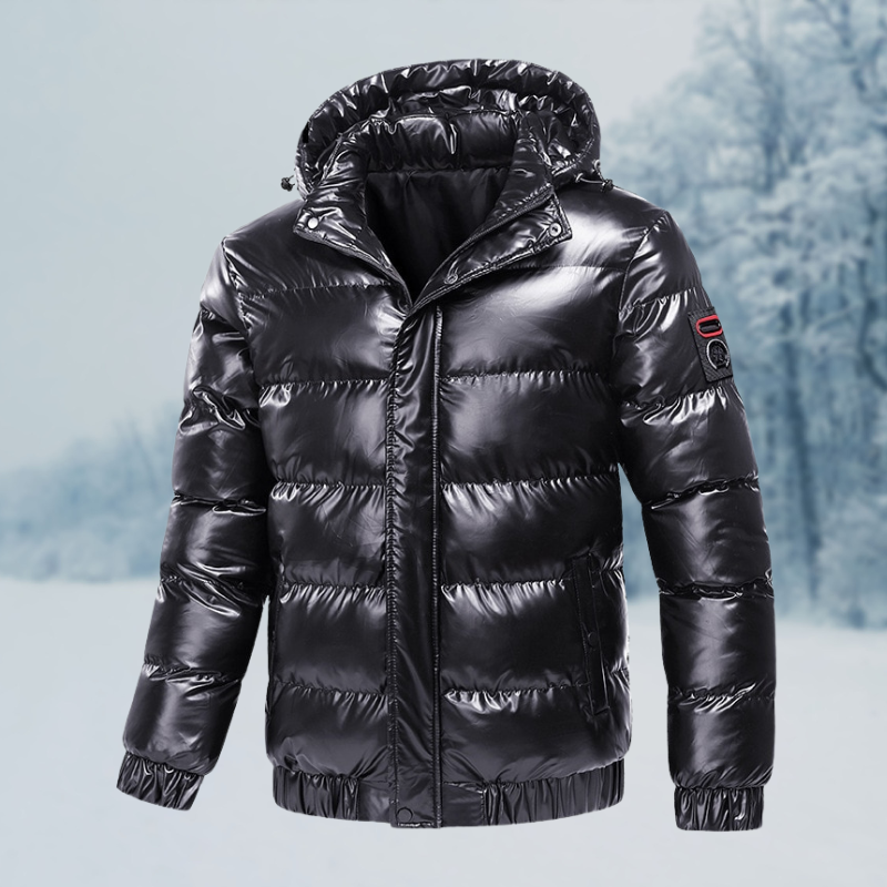Wasserdichte & Stilvolle Herren Winterjacke – Winddicht und Warm