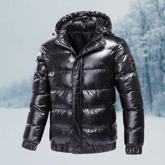 Wasserdichte & Stilvolle Herren Winterjacke – Winddicht und Warm
