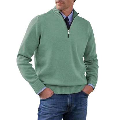 Herentrui met Halve Rits – Comfortabel, Warm & Stijlvol