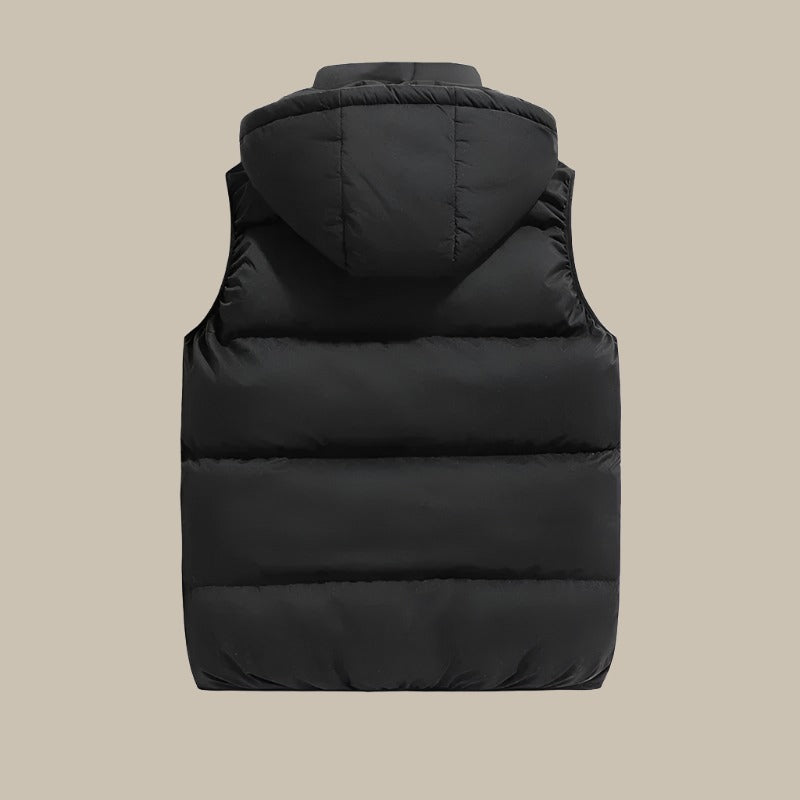 Modieuze Heren Bodywarmer met Capuchon – Comfortabel & Praktisch