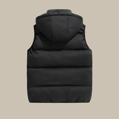 Modieuze Heren Bodywarmer met Capuchon – Comfortabel & Praktisch