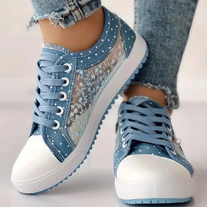 Caro | Comfortabele Wandelschoenen Dames met Brede Pasvorm