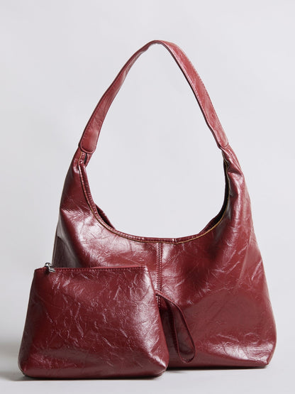 Vegan Leren Tote Bag – Vintage Look & Dagelijkse Elegantie