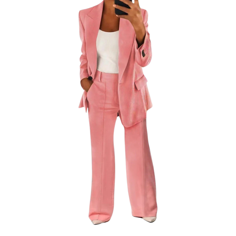 Elegante Damesjas met Dubbele Knopen – Herfstlook