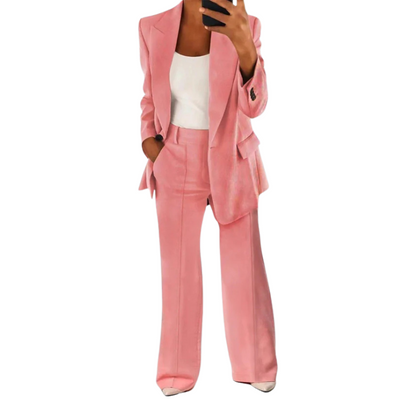 Elegante Damesjas met Dubbele Knopen – Herfstlook
