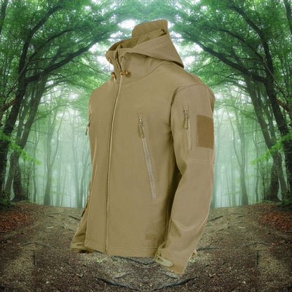 Wasserdichte Herren Outdoor Jacke – Winddicht & Funktionell mit Antidiebstahltaschen