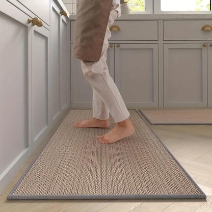 Matilda Luxe – Classic Kitchen Mat Set with Non-Slip and Ergonomic Comfort