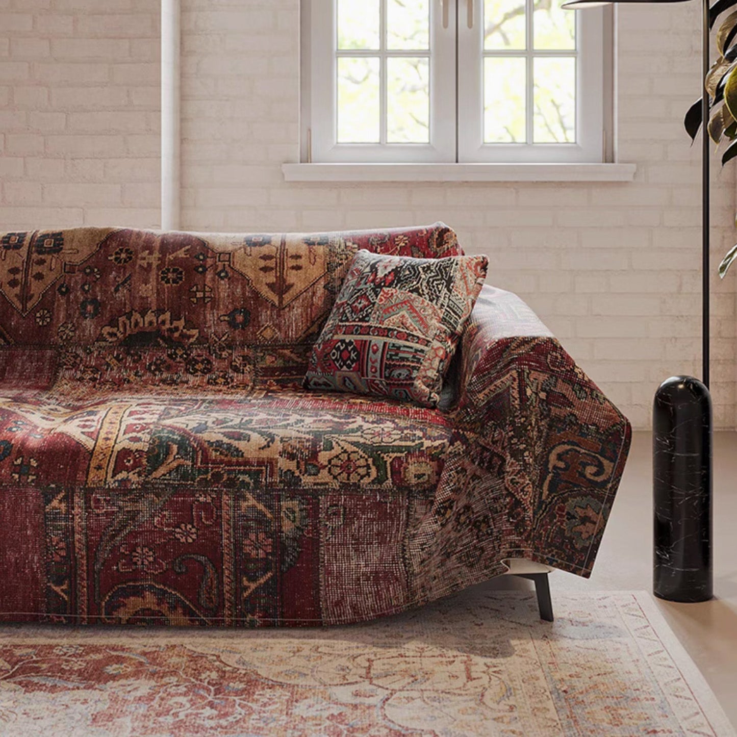 Vintage Tribal Sofabezug - Modern, Stilvoll & Langlebig Sofaschutz