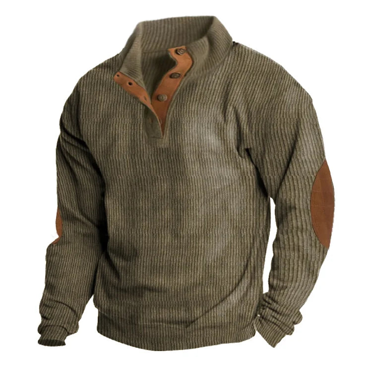 Heren Trui met Lange Mouwen – Comfortabel en Warm voor Herfst & Winter