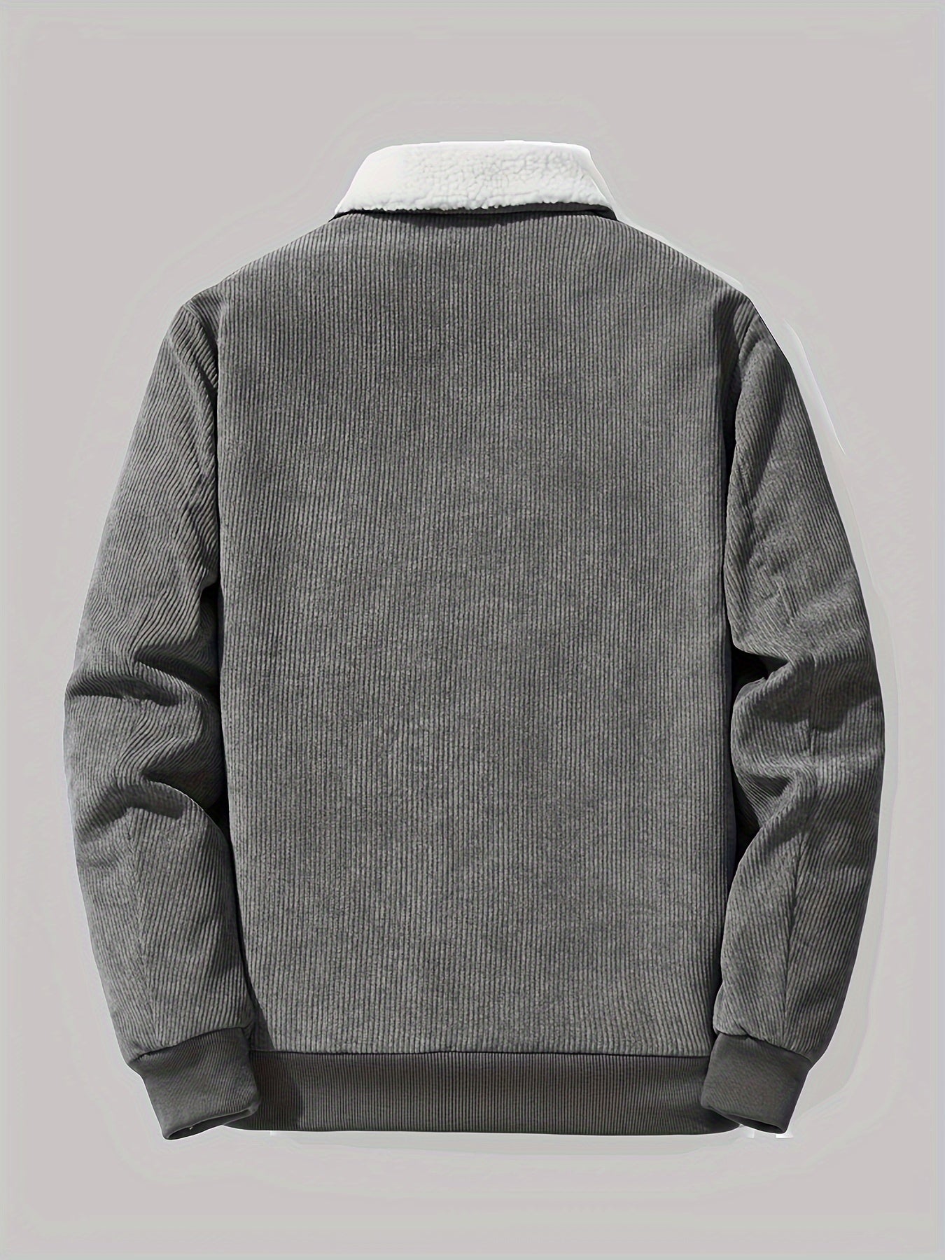 Dicke Winterjacke mit Reverskragen für Herren – Warm & Stilvoll für Kalte Tage
