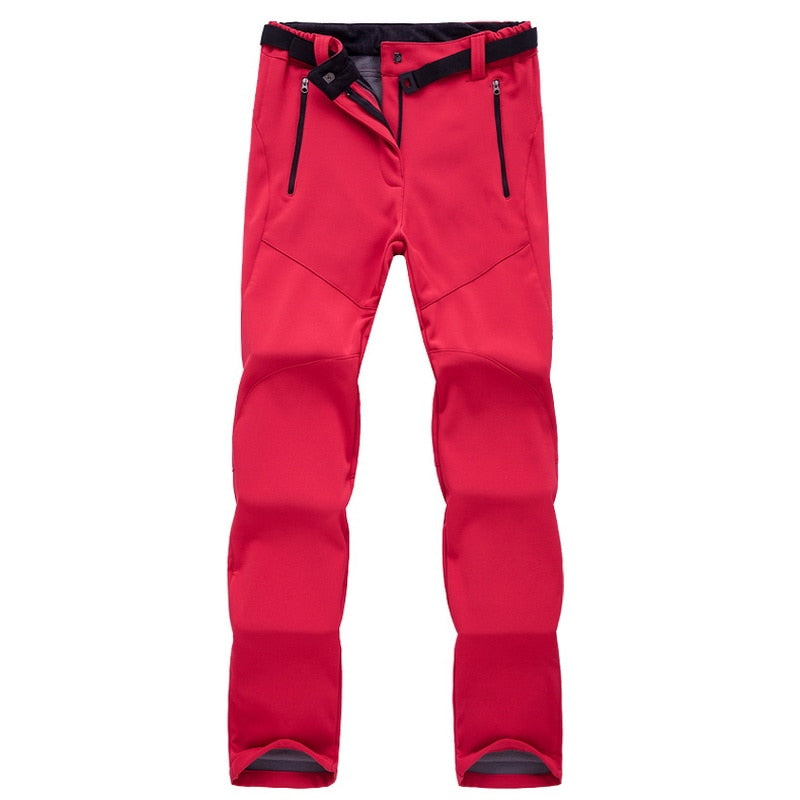 Wasserdichte & Verschleißfeste Wanderhose für Damen – Mit Fleecefutter & Stretch