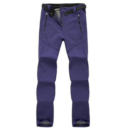 Wasserdichte & Verschleißfeste Wanderhose für Damen – Mit Fleecefutter & Stretch