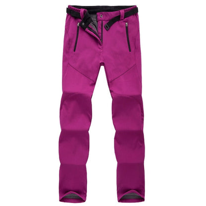 Wasserdichte & Verschleißfeste Wanderhose für Damen – Mit Fleecefutter & Stretch