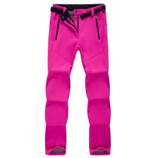 Wasserdichte & Verschleißfeste Wanderhose für Damen – Mit Fleecefutter & Stretch