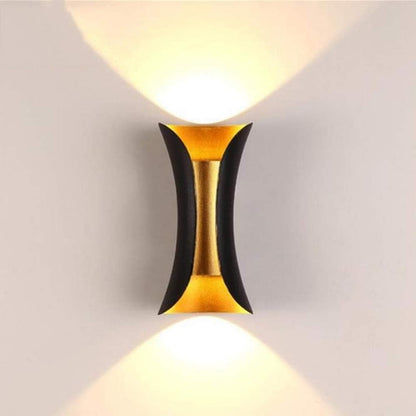 Waterdichte Buiten LED Wandlamp – IP65 Aluminium & Glas – Moderne Gevelverlichting voor Tuin & Gang