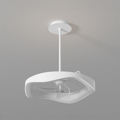 Minimalismus Eisen Weiß Deckenventilator mit Licht